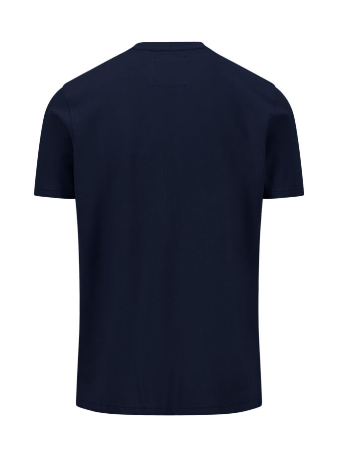 T-Shirt Μπλούζα Fynch Hatton FH26S027 Navy soft piquet