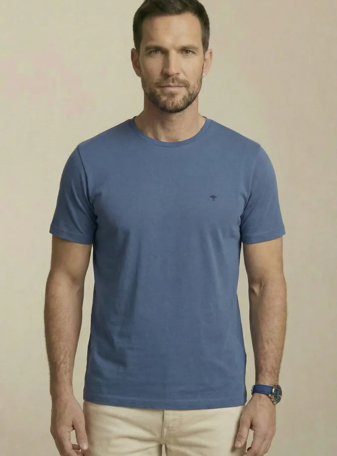 T-Shirt Μπλούζα Fynch Hatton FH26S022 Basic Horizon