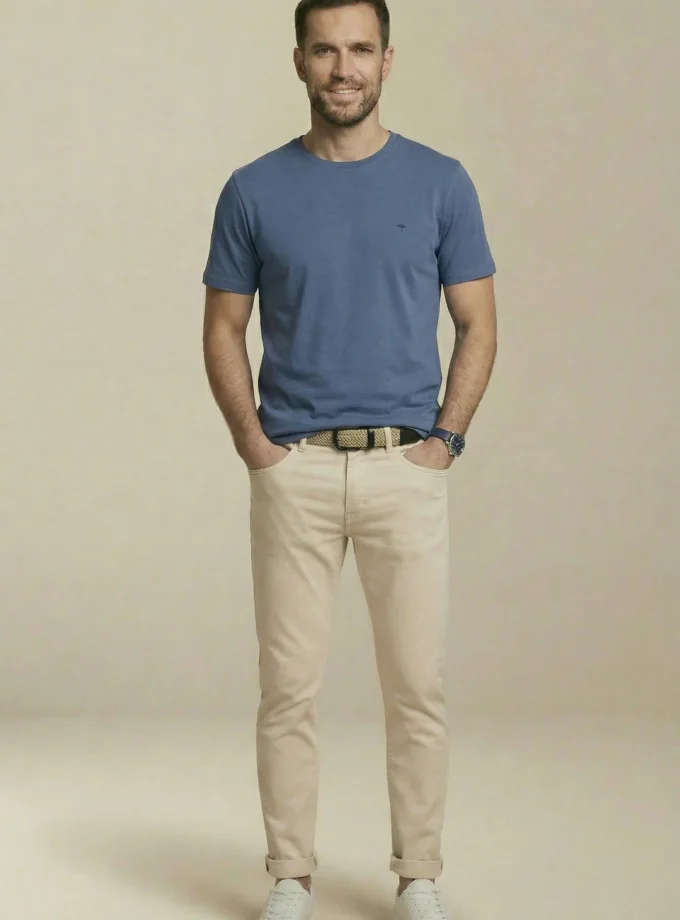 T-Shirt Μπλούζα Fynch Hatton FH26S022 Basic Horizon