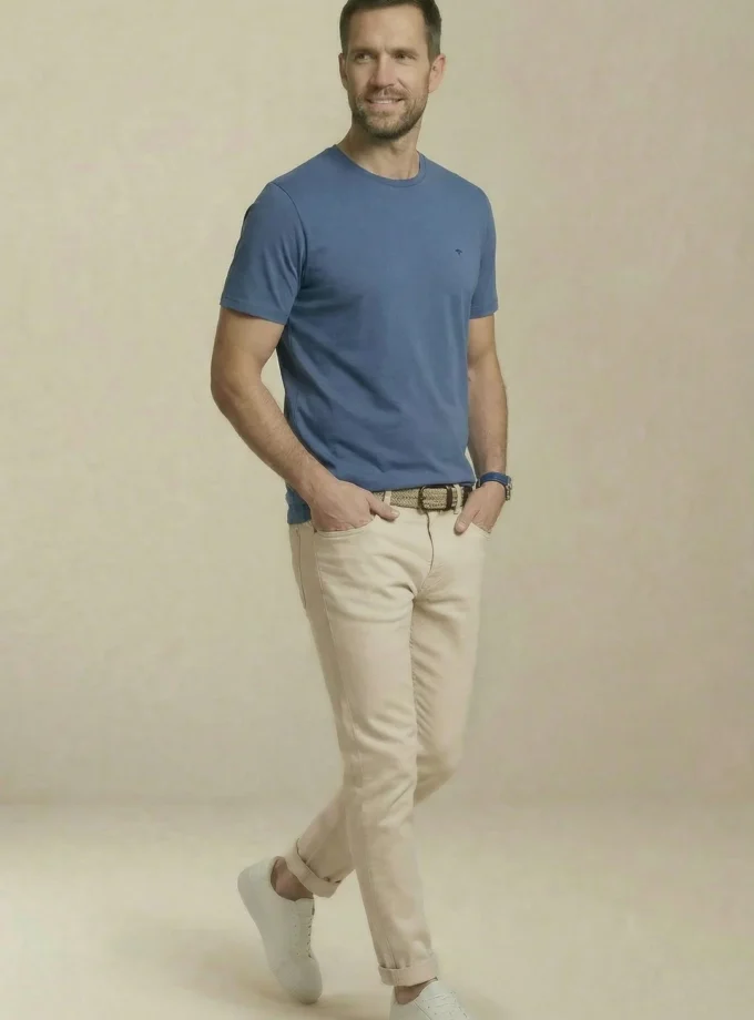 T-Shirt Μπλούζα Fynch Hatton FH26S022 Basic Horizon
