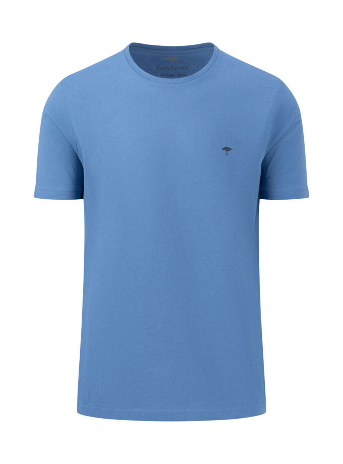 T-Shirt Μπλούζα Fynch Hatton FH26S019 Basic Pacific